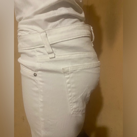Ag Adriano Goldschmied White Skinny Jeans excellent condition like new - Picture 4 of 13